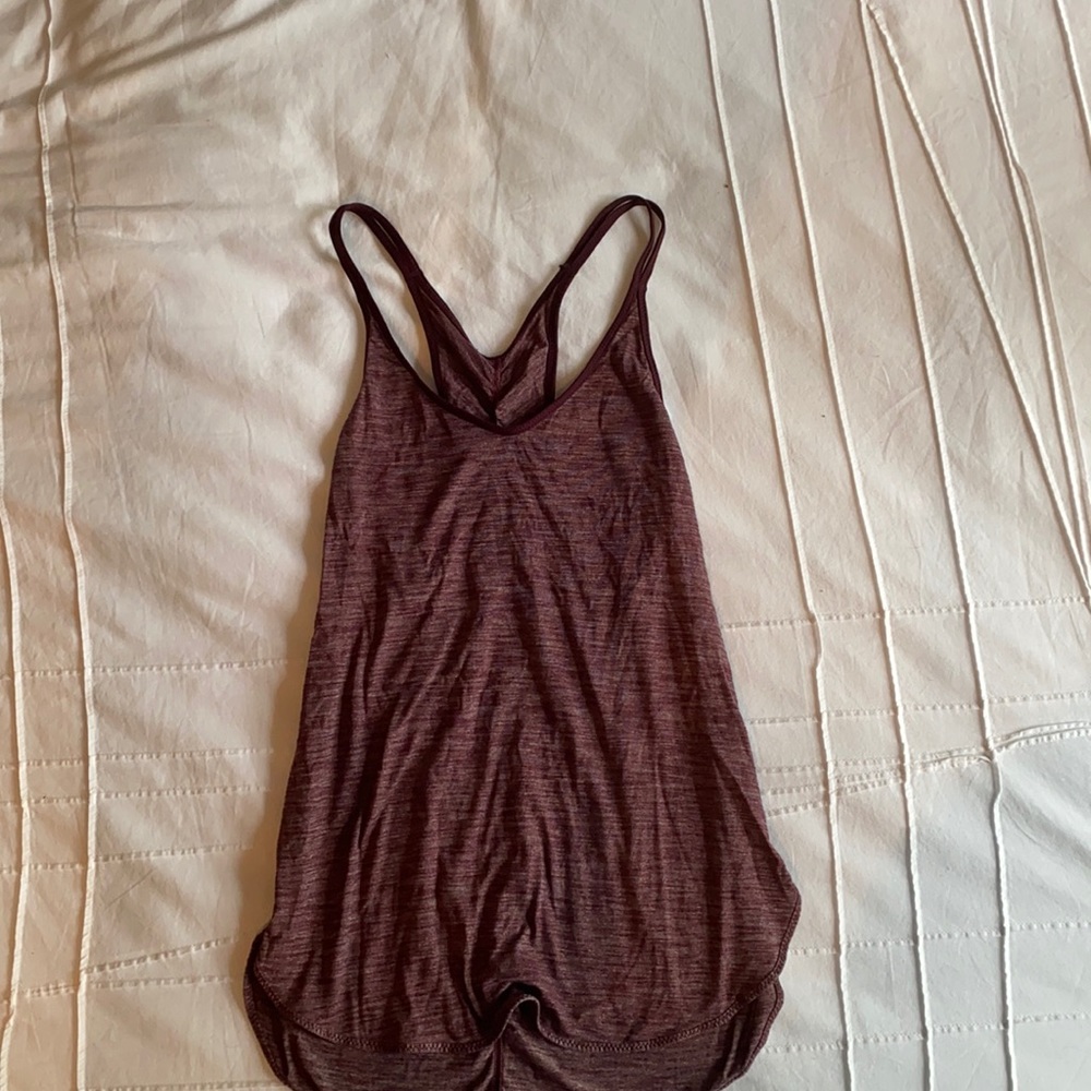 Lululemon Tank Top Burgundy Size 4